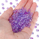 TMTG005 Serie de dulces transparentes Beads de semillas de vidrio de la hebilla de la suerte